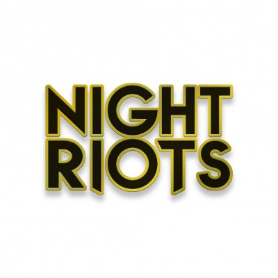 night-riots - Night Riots Logo Enamel Pin