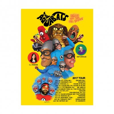 the-aquabats - 2017 Tour Poster