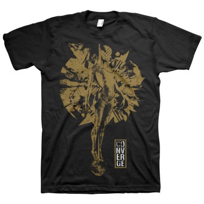 converge - The Redeemer Metallic Gold Tee