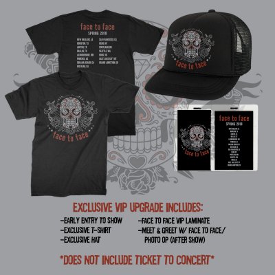 face-to-face - Spring 2018 VIP Tour Upgrade Bundle