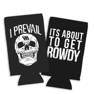 i-prevail - Rowdy Skull Coozie (Black)