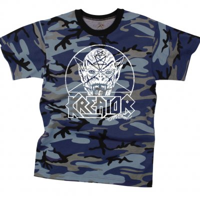 Kreator - Pentagram Demon (Midnight Blue Camo)