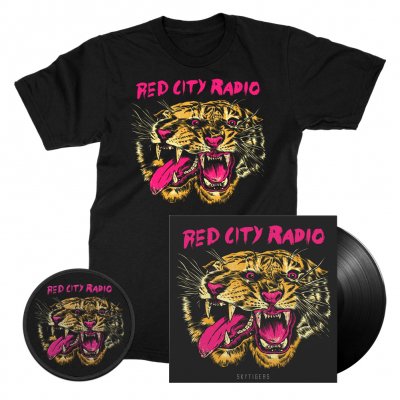 red-city-radio - SkyTigers 12" + Tee + Patch Bundle