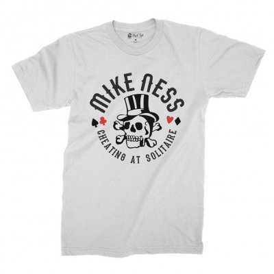 Cheating At Solitaire T-Shirt (White)