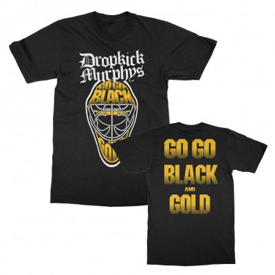 dropkick-murphys - Go Go Black & Gold 2018 Tee (Black)