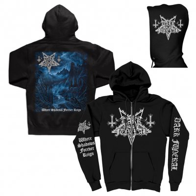 Dark Funeral - Where Shadows Forever Reign Zip Up (Black)