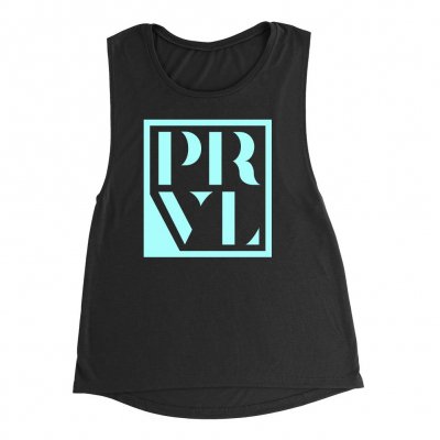 i-prevail - Pristine Logo Womens Muscle Tank Top (Black)
