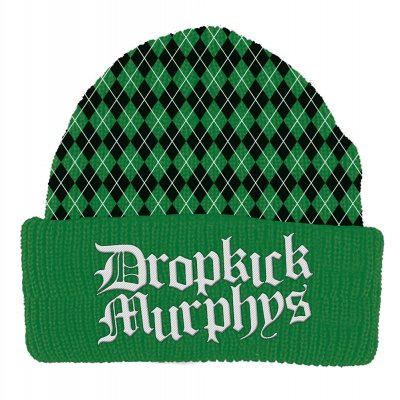 dropkick-murphys - Argyle Beanie (Green)
