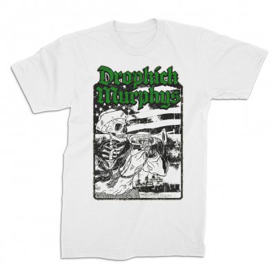 dropkick-murphys - Trumpeter Tee (White)