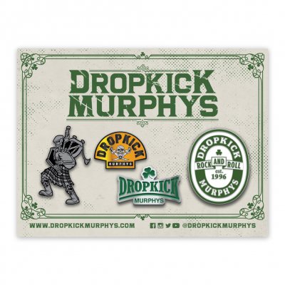 dropkick-murphys - 4 Pin Set (2018)