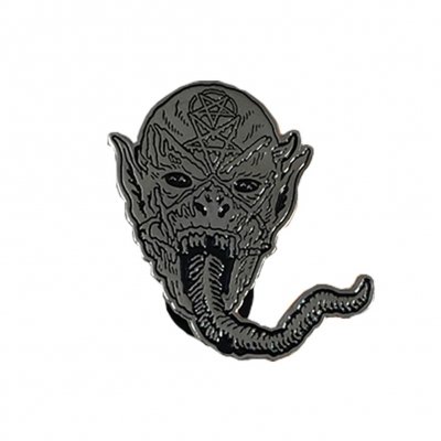 Demon Head Enamel Pin