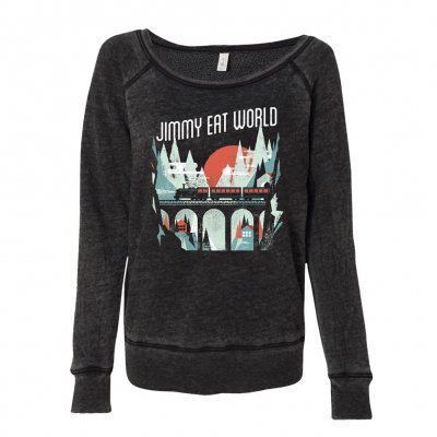 jimmy-eat-world - Train Women's Sweatshirt (Charcoal Black)