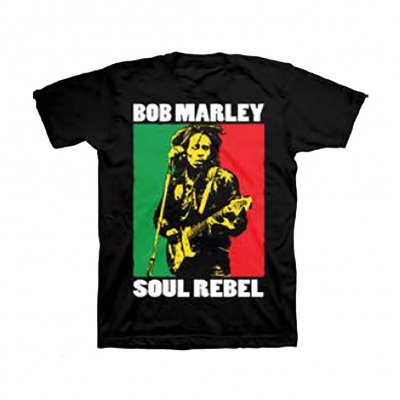 Bob Marley - Soul Rebel T-Shirt (Black)