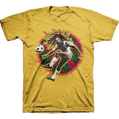 Bob Marley - Kick T-Shirt (Yellow)