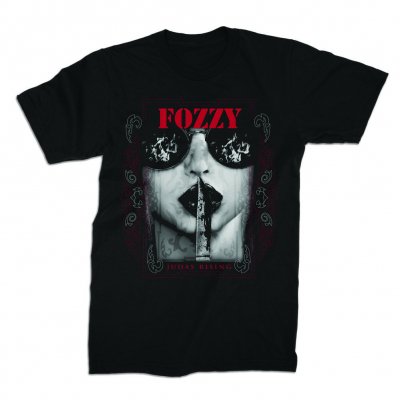 fozzy - Judas Rising Tee (Black)