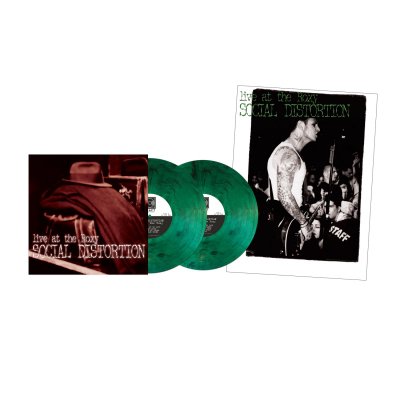 social-distortion - Live At The Roxy LP (Green Smoke)