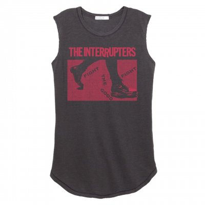 the-interrupters - Boots Women’s Muscle Tank (Heather Black)