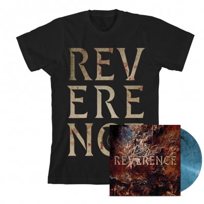 parkway-drive - Reverence LP (Blue) + Big Letter Tee (Black) Bundle