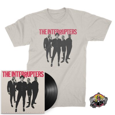 IMAGE | Fight The Good Fight LP (Black) + Cover T-Shirt (Natural) + Road To Ruin Enamel Pin Bundle