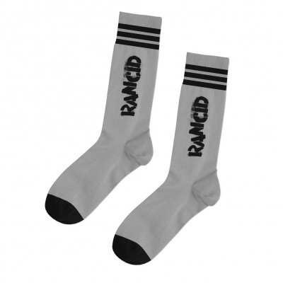 rancid - Logo Socks (Grey)
