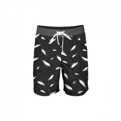papa-roach - Roach Pattern Board Shorts (Black)