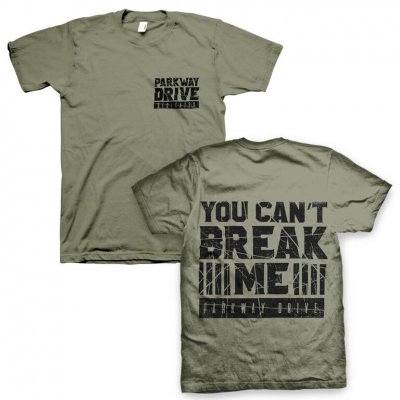 parkway-drive - You Can't Break Me Tee (Heather Green)