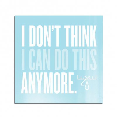 IMAGE | I Don't Think I Can Do This Anymore CD