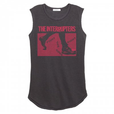 the-interrupters - Boots Women’s Muscle Tank (Heather Black)