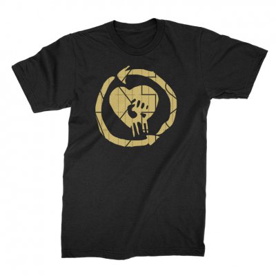 rise-against - Ghost Note HeartFist Tee (Black)