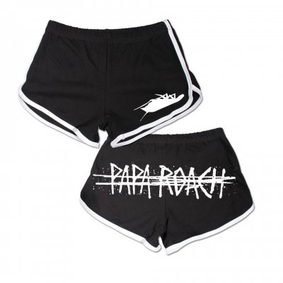 Logo Women's Track Shorts (Black)