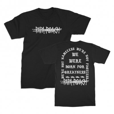 papa-roach - Life of Greatness Tee (Black)