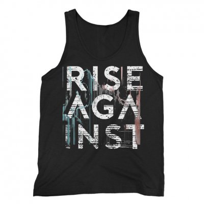 rise-against - Stacked Wolves Tank (Black)