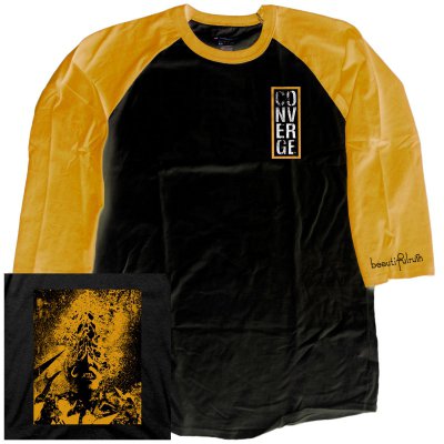 Beautiful Ruin Raglan (Black/Gold)