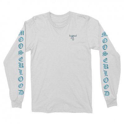 moose-blood - Wavy Long Sleeve (White)