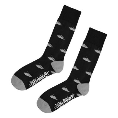 papa-roach - Pattern Socks (Black/Grey)