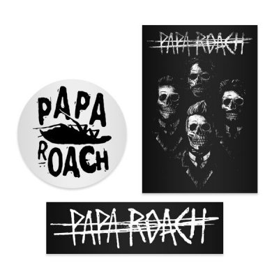 papa-roach - 3 Sticker Pack