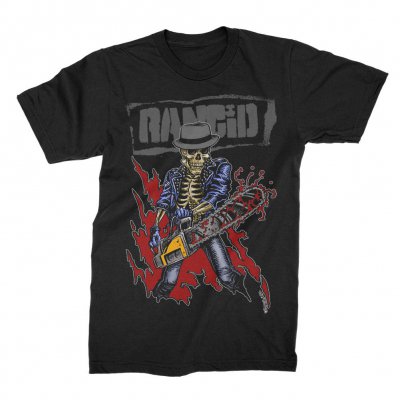 rancid - Chainsaw Skele-Tim T-Shirt (Black)