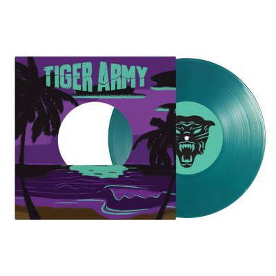 tiger-army - Dark Paradise 7" EP (Blue Hawaiian)