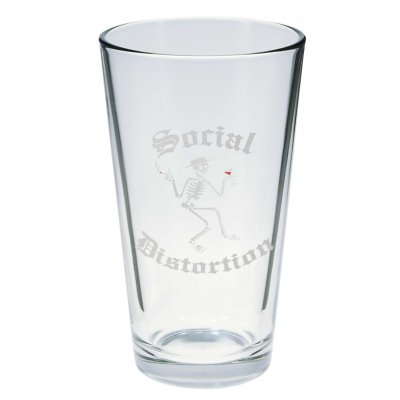 social-distortion - Skelly Pint Glass