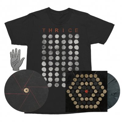 Palms LP (Grey/Black) + Tee (Black) + Enamel Pin + Slipmat Bundle