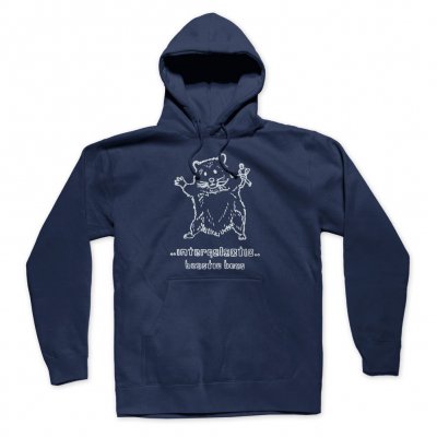 beastie-boys - Hello Nasty X Naijel Graph Rat Hoodie (Navy)