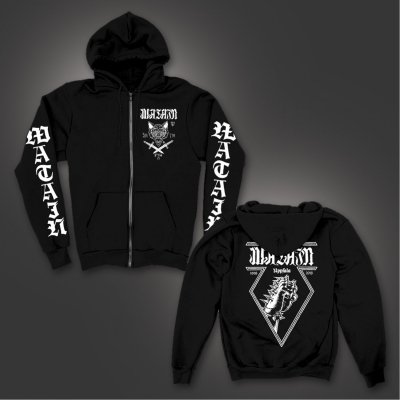watain - Uppsala Zip-Up Hoodie (Black)