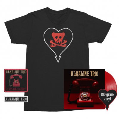 IMAGE | Is This Thing Cursed? LP (Red 180g) + Tone Tee (Black) + Patches (2) Bundle