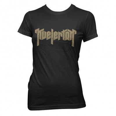 Gold Logo Women's Tee (Black)