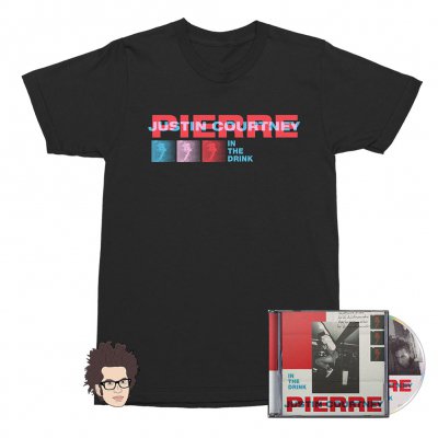 IMAGE | In The Drink CD + Tee (Black) + Face Pin Bundle