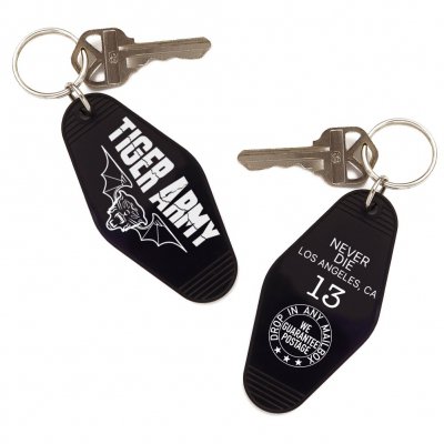 tiger-army - Room 13 Vintage Style Motel Keychain