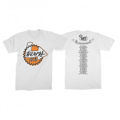 vans-warped-tour - Arrow Checker 2018 Tee (White)