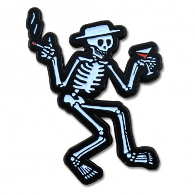 Skelly Enamel Pin