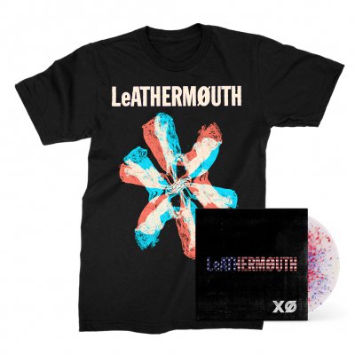 frank-iero - XO LP (White/Blue/Red) + Tee Bundle