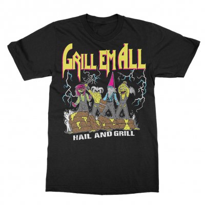 IMAGE | Hail and Grill Tee (Black)